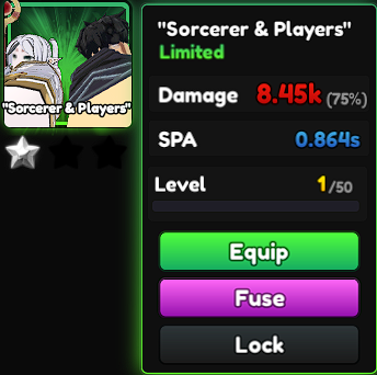 Anime Tactical Simulator Sorcerer and Players